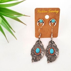 BOHO Lot of 2 Pairs of Earrings